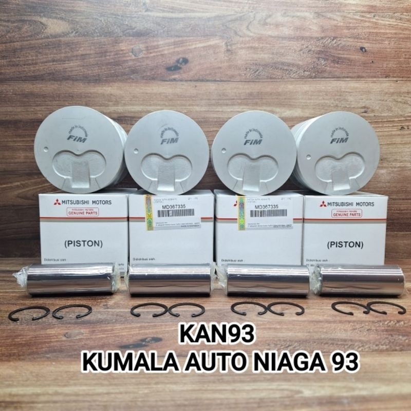 PISTON L300 DIESEL 4D56 STD PISTON ASSY L300 DIESEL NEW 4D56 L039 STD PISTON L300 NEW DIESEL ORIGINA