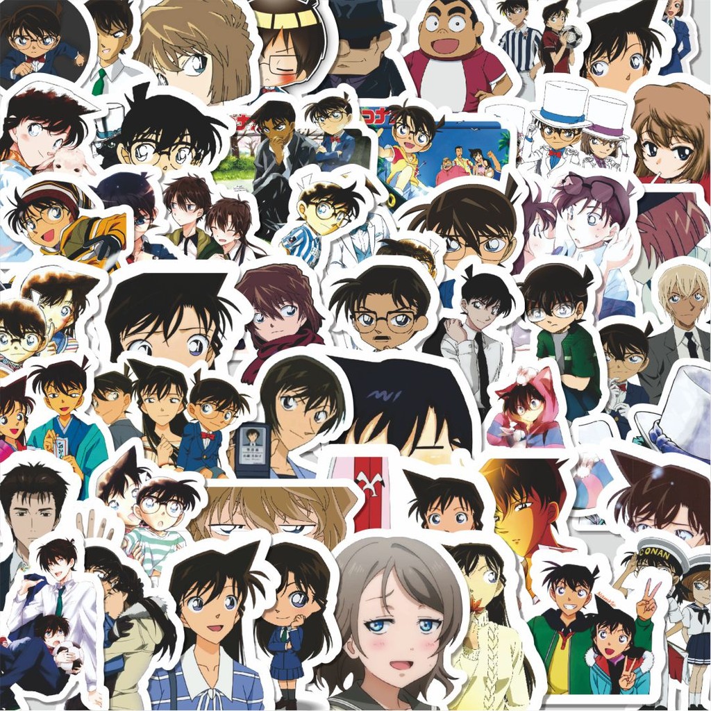 

Stiker Cutting Pack Stiker Anime Detective Conan V4 Isi 100Pcs Series Aesthetic Lucu Keren Untuk Koper Bahan Vynil