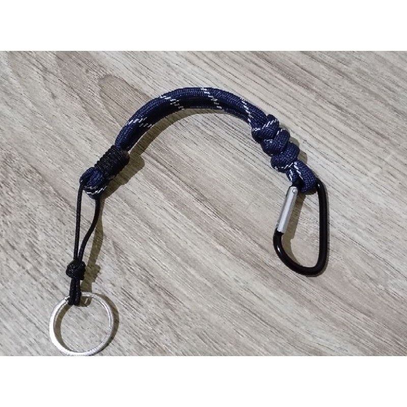 Tali Dompet Pria Panjang Carabiner Keren - Tali Dompet Pria