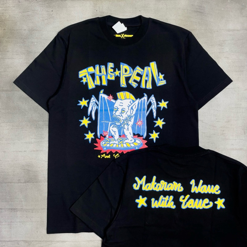 The Peal x Moones - Punk Lovely Rock | Tshirt Black Original Merchandise