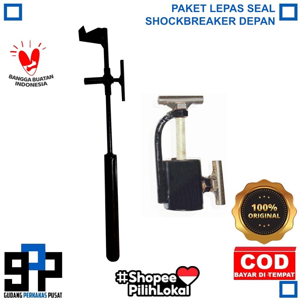 PAKET TREKER LEPAS SEAL SHOCKBREKER DEPAN / OIL SEAL REMOVER / TREKER SHOCKBREAKER DEPANCO