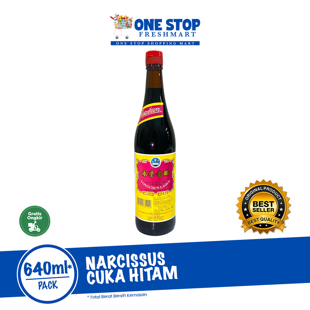 

NARCISSUS CUKA HITAM 640ML / NARCISSUS BLACK VINEGAR 640ML