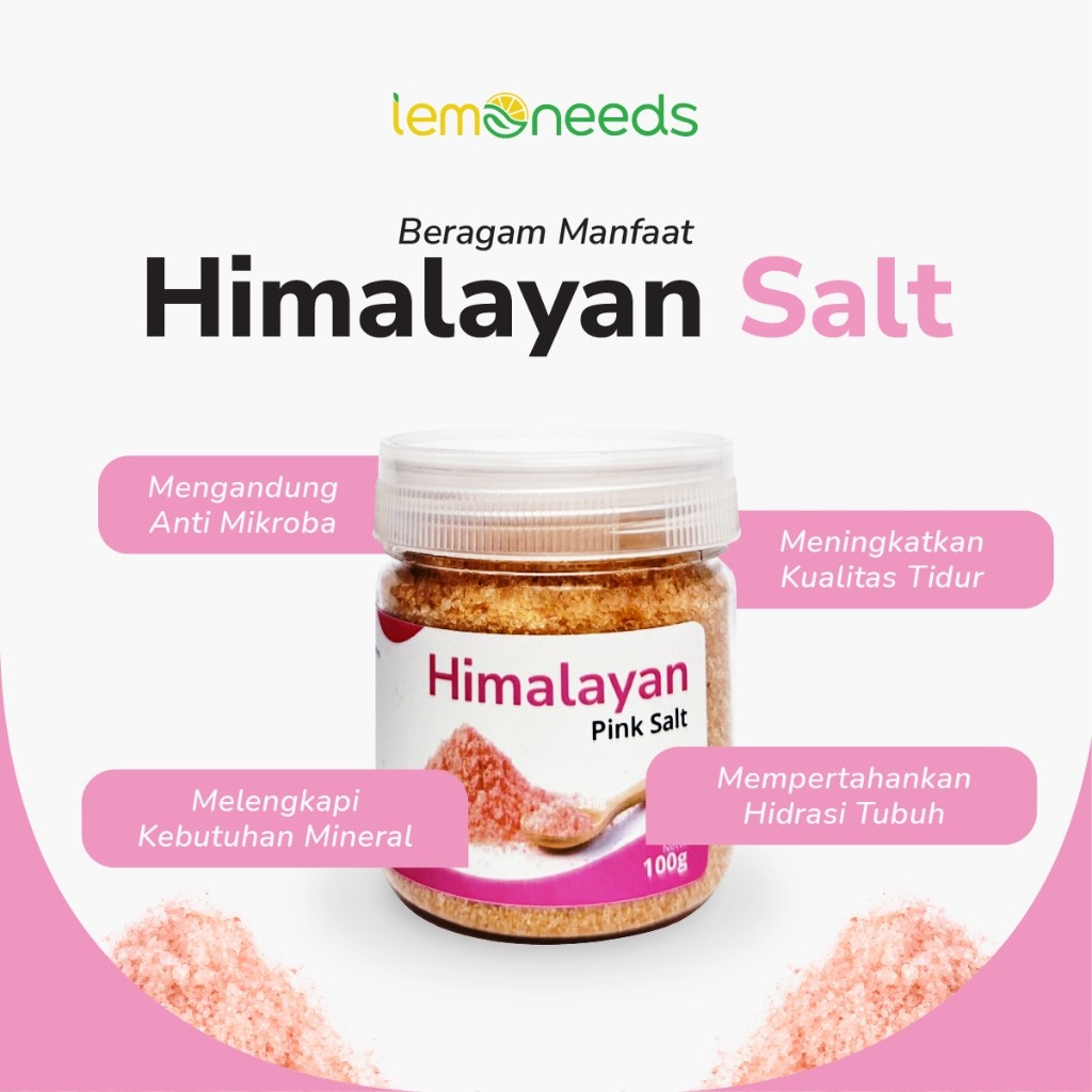 

Himalaya Salt 100gr dari lemoneeds
