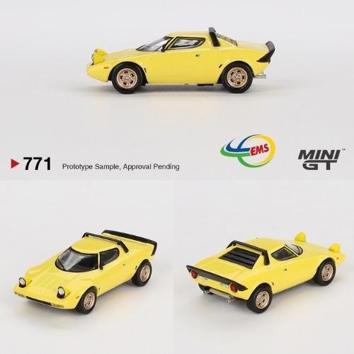 MGT00771 - MINI GT Lancia Stratos HF Stradale Giallo Fly