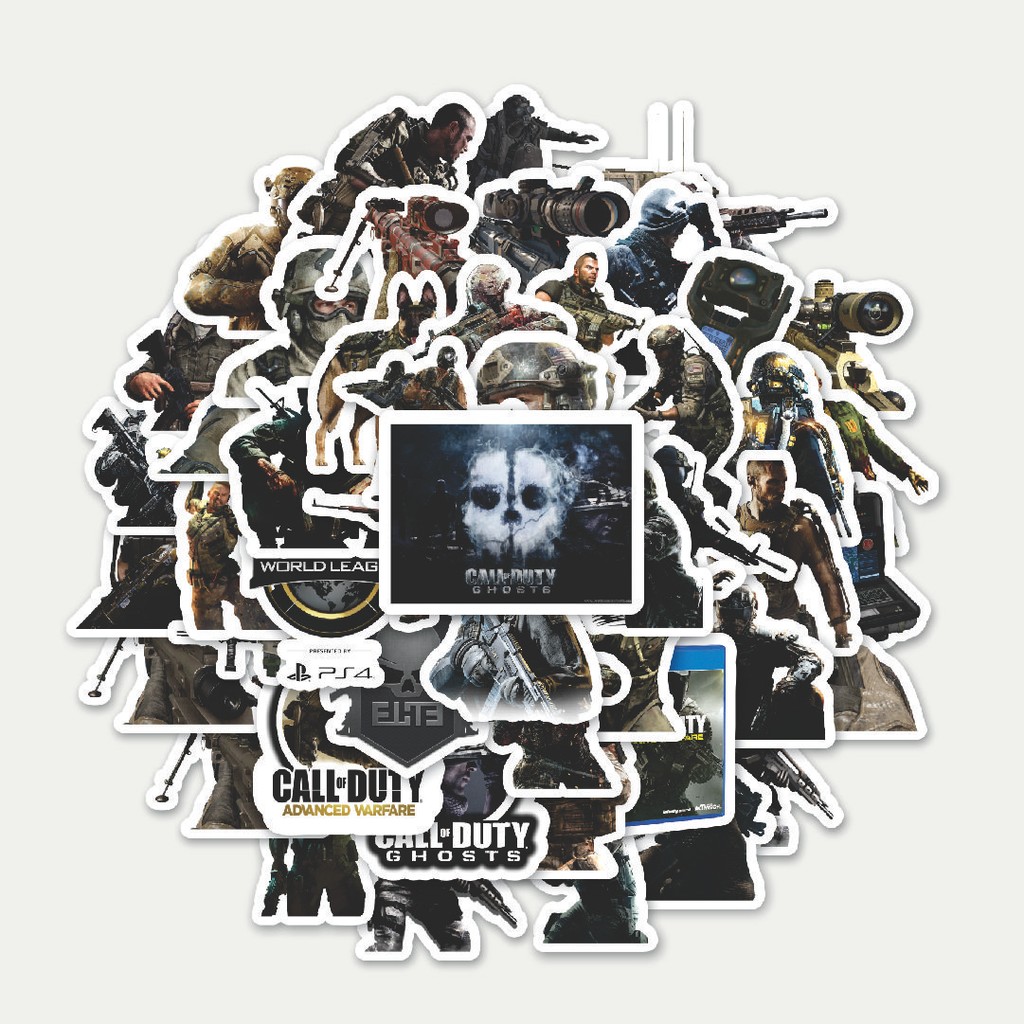 

Sticker Pack Stiker Call Of Duty Series Game 3 | Sticker TUMBLR | Stiker LAPTOP KOPER HELM