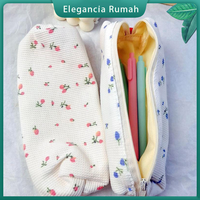 

Tempat Pensil Motif Bunga/Pensil Sekolah Motif Little Flower Perempuan Trendy/Imut Kotak Pensil Bunga Alice Pencil Case