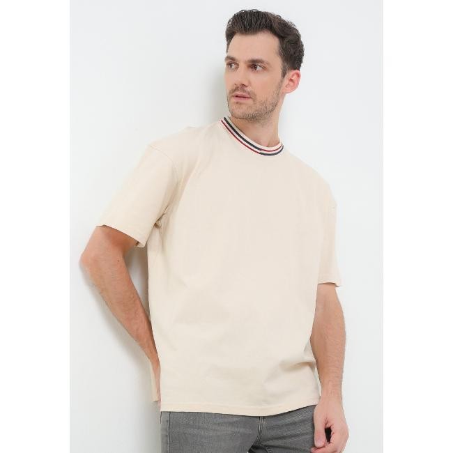 Obermain Kaos Pria FISHER Off White OPC25032OW