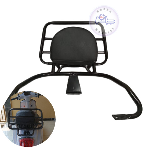 Sandaran Belakang Vespa Matic dan Vespa Listrik u-winfly