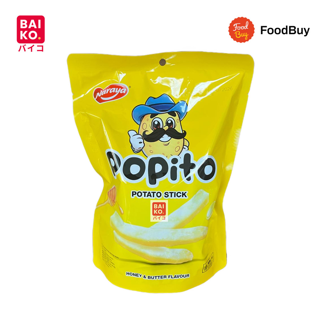 

Naraya Popito Stick Kentang Honey Butter 100gr