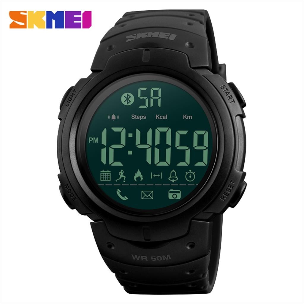 Jam Tangan Pria Sport Olahraga 1301 SKMEI Jam Tangan Pria Bluetooth Smartwatch skmei_style.id