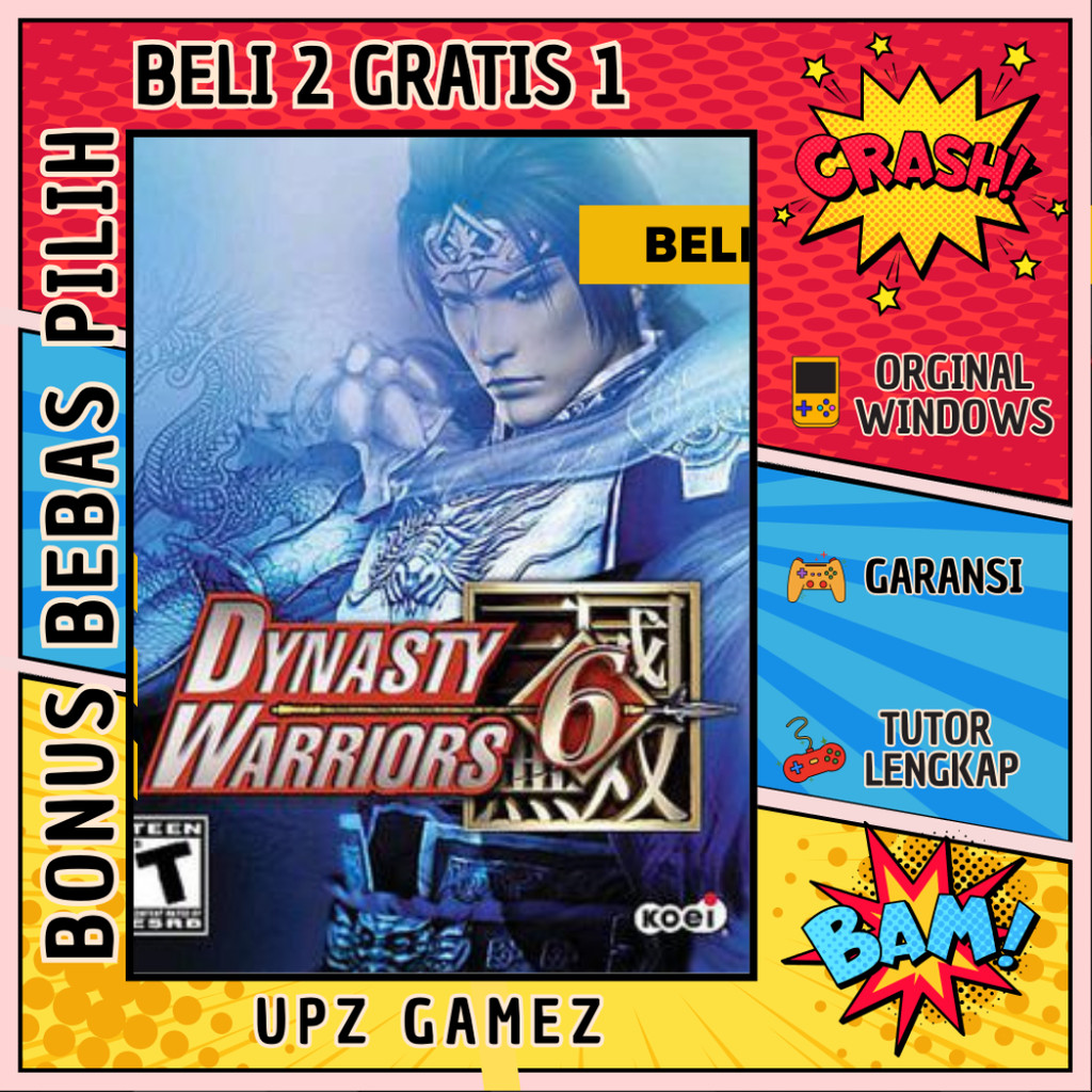 DYNASTY WARRIORS 6 - GAME PC - GAME LAPTOP - PC GAMES