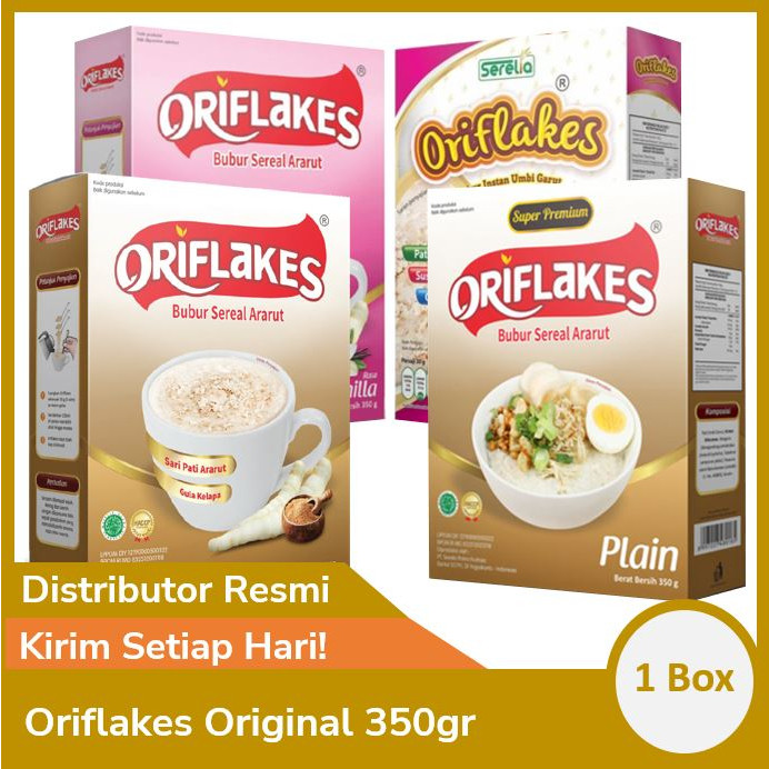 

Oriflakes Original Gastro 350 gr Sereal Umbi Solusi Gerd Maag Lambung