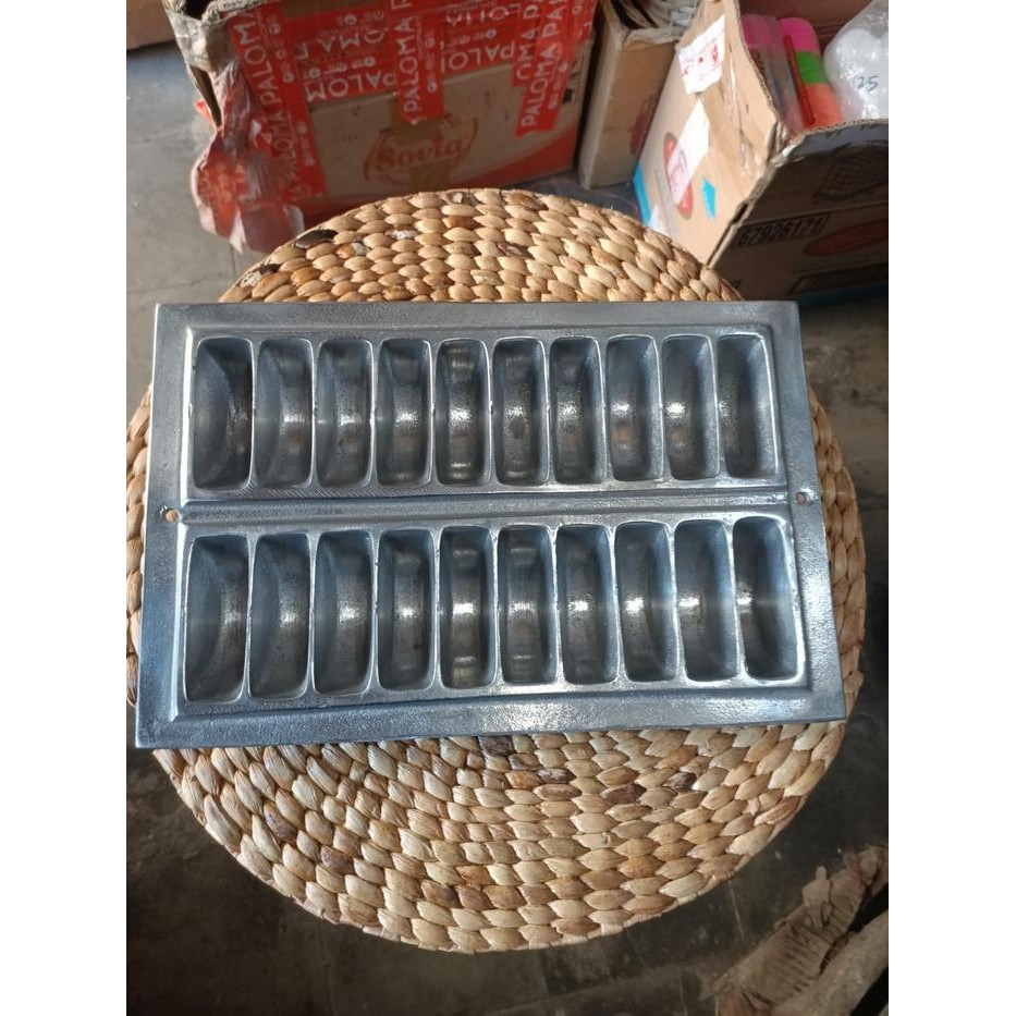 Cetakan bandros tebal isi 20 - cetakan