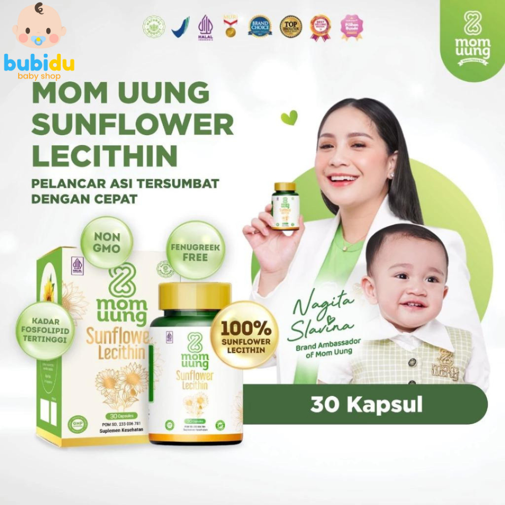 Mom Uung Lechitin Sunflower 30 Kapsul
