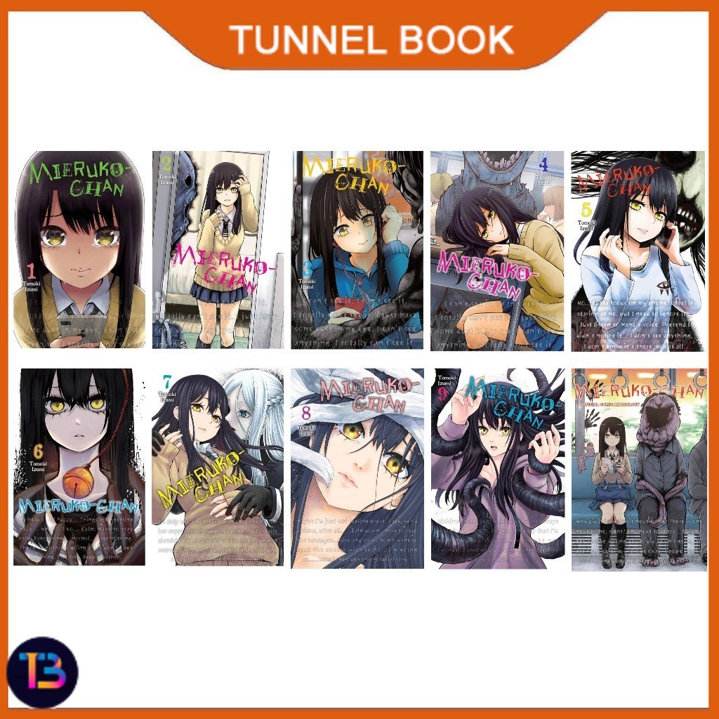 Manga Mieruko-chan (10 book series) - TunnelBook