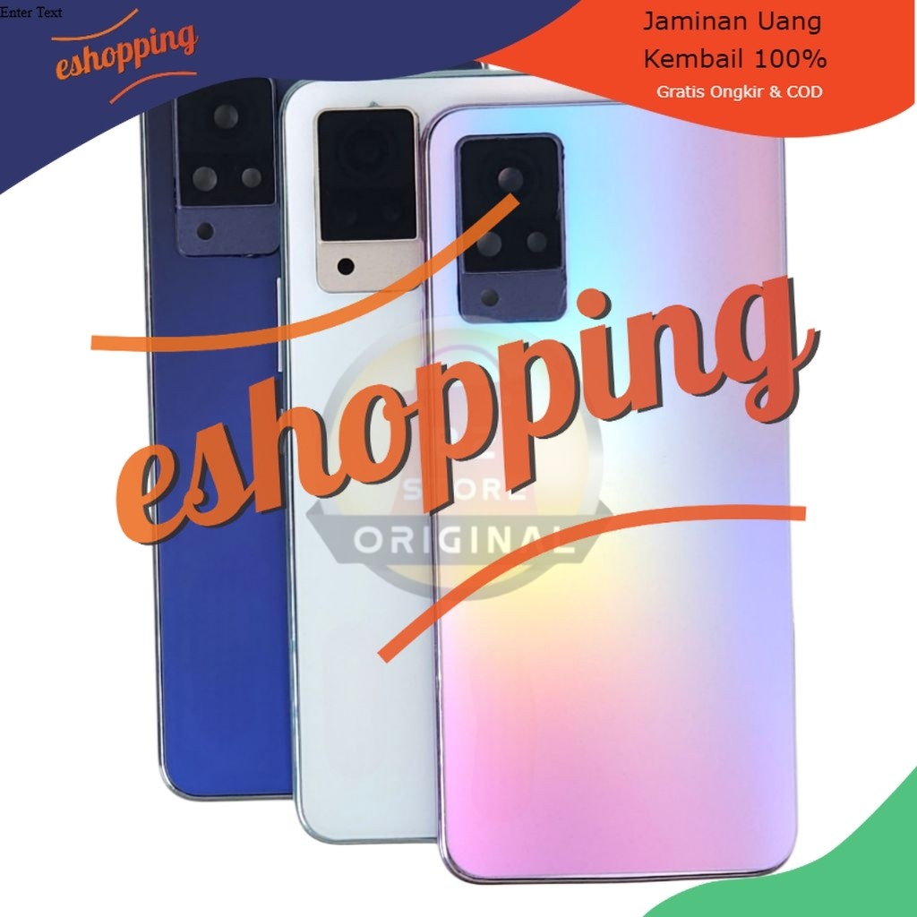BACK CASING - KESING - HOUSING FOR VIVO V21 5G BACKDOOR FULLSET + BEZEL ESHOPING