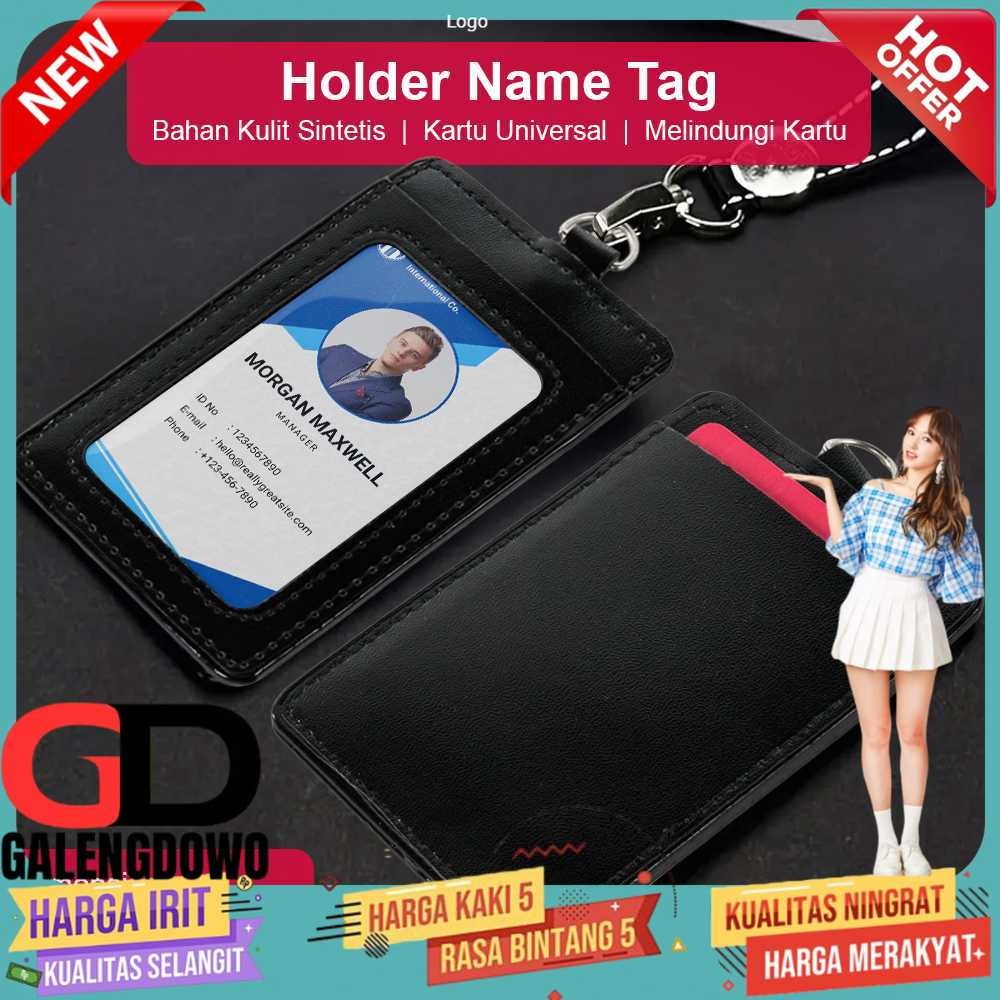 

Kantung Badge Holder Name Tag Kartu ID Debit Credit Card - 610