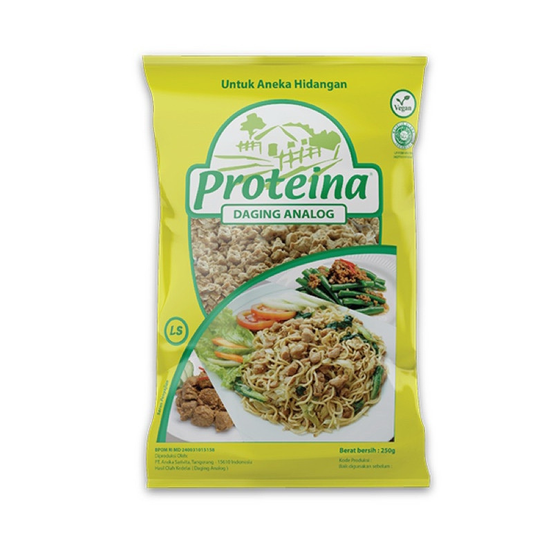 

GWP - PROTEINA Daging Analog 250 Gram