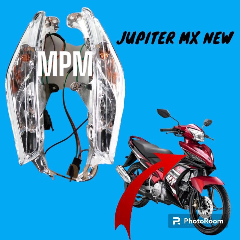 LAMPU SEN DEPAN + KABEL BOHLAM JUPITER MX NEW NARITA