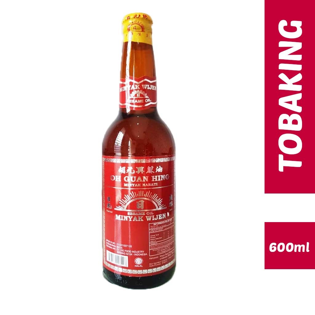 

Minyak Wijen Matahari 600ml Oh Guan Hing Sesame Oil