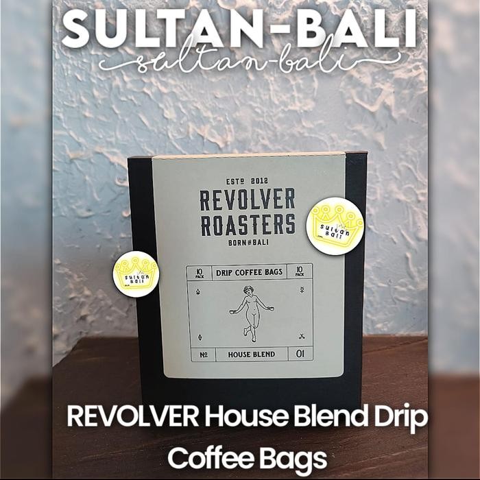 

REVOLVER House Blend Drip Coffee Bags