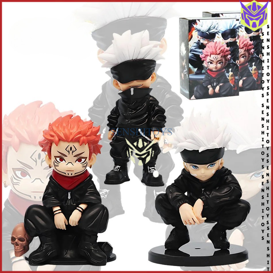 Action Figure Gojo Satoru Ryomen Sukuna Jujutsu Kaisen