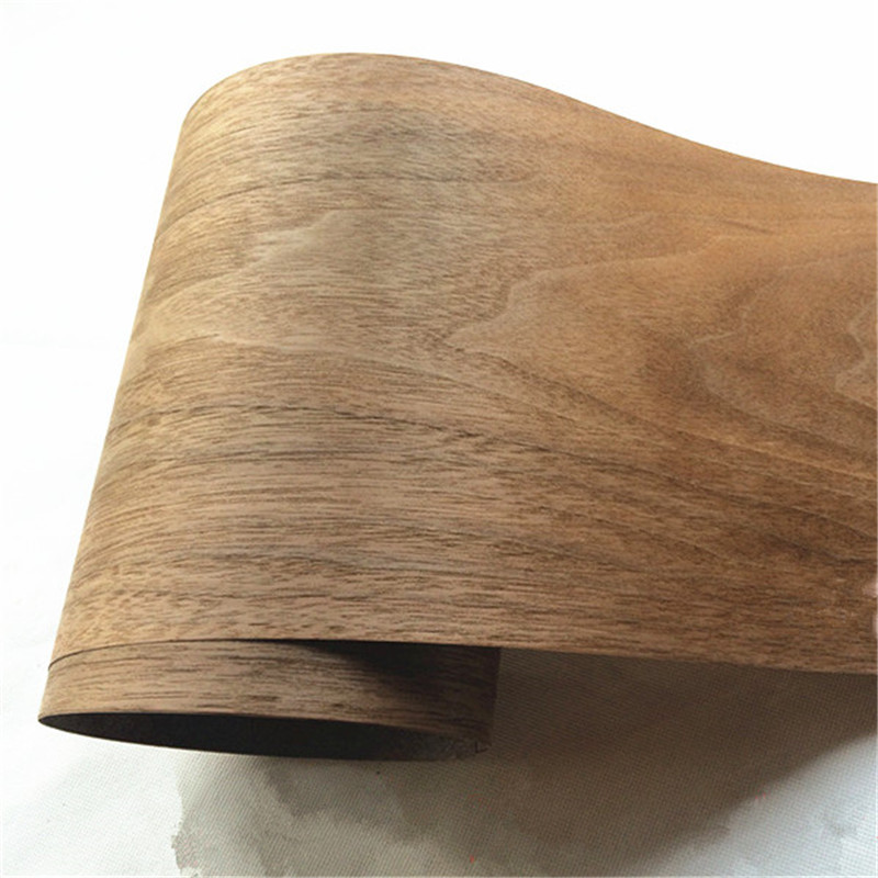 

22*270cm 1roll Black Walnut Veneer Thin Handmade DIY Solid Wood Decorative Panel Skin Speaker Repair