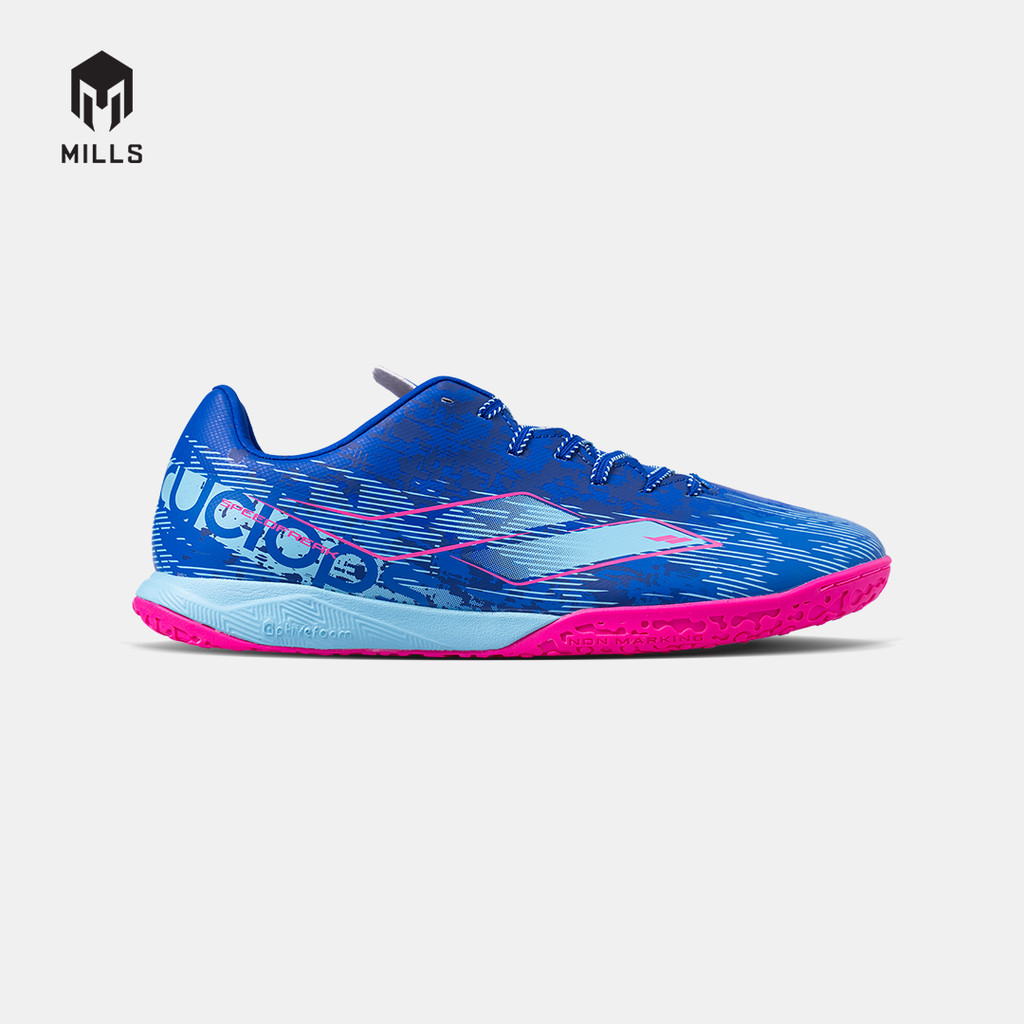 MILLS Sepatu Futsal Xyclops Speedfreak 1.2 Prime IN Prussian.Blue/Pink/Sky.Blue 9406002