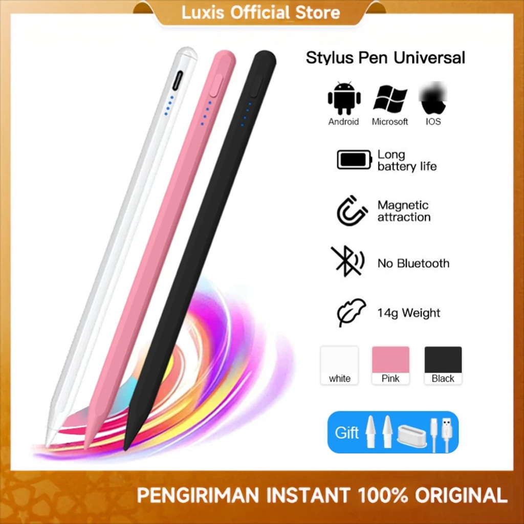 

Luxis Stylus Pen Universal for apel Android Phone Active Stylus Capacitive Pencil for Luxis Tablet