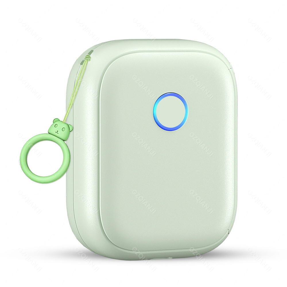 

Portable Mini Labeling Printer Marklife P12 Thermal Adhesive Sticker Pocket Label Maker or 3Rolls Spacer/Continues Label Paper