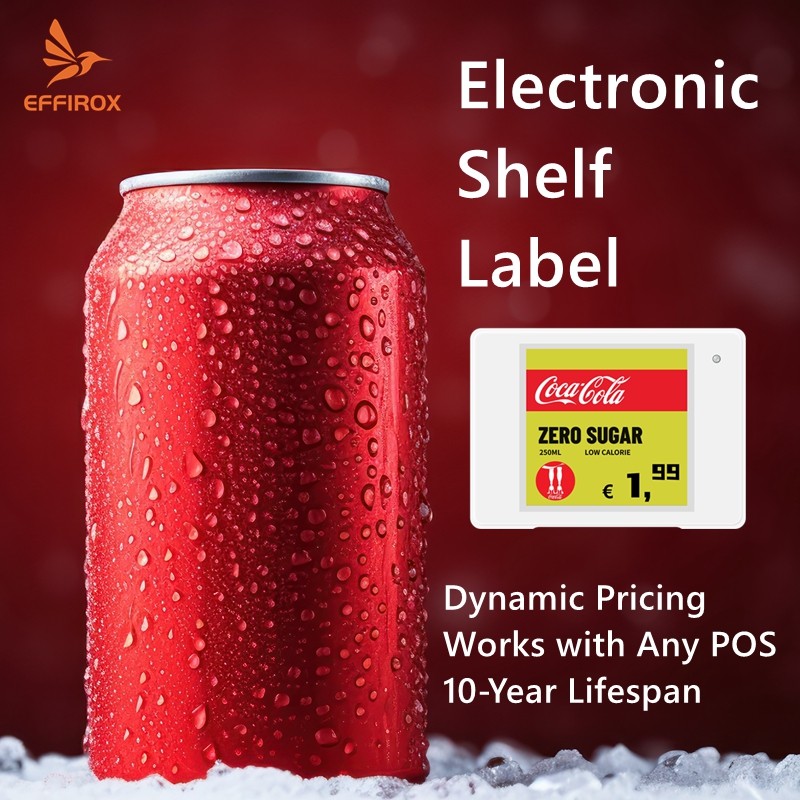 

10pcs 1.54 inch 4-color electronic shelf label Eink Label digital price tag Replenishment ESL Tags for Existing Users Only