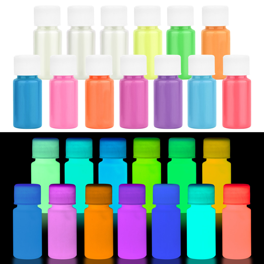 

20-30g Water-Based Luminous Paint Liquid Dye Pigment Glow In Dark Acrylic Paints For DIY Graffiti Body Shoes Bags Painting