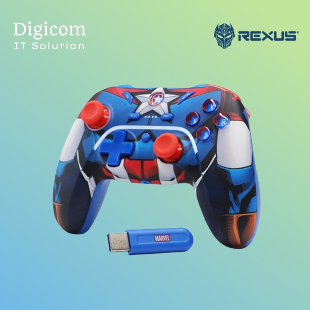 GAMEPAD DAXA ASTERIA CAPT.AMERIKA WIRELESS