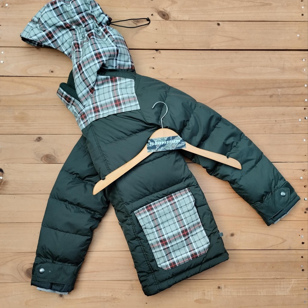 Burton parka snowboard down bulu angsa jacket