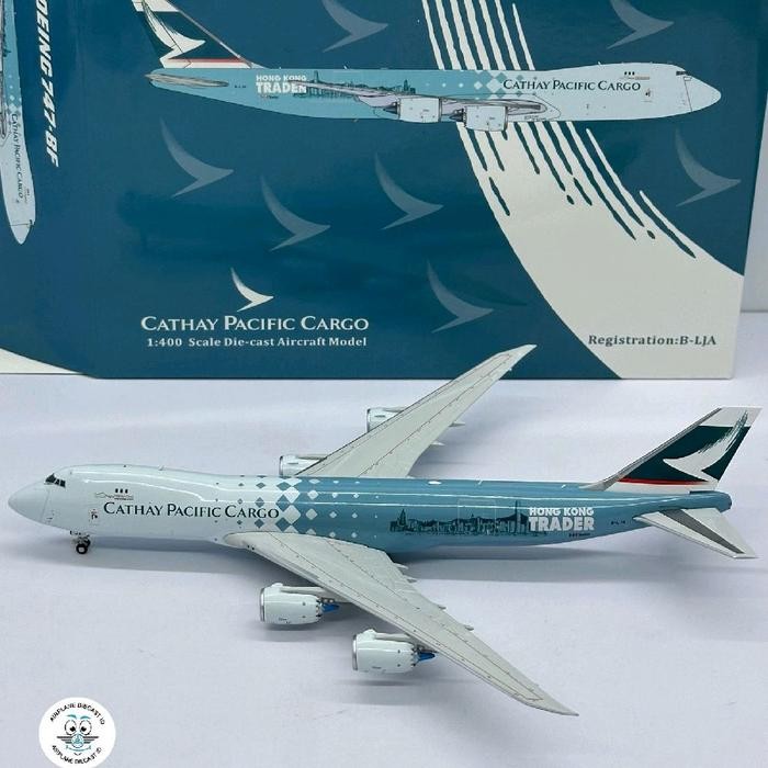1/400 Cathay Pacific Cargo Boeing B747-8F B-LJA YY Wings 1:400 Scale SP99..