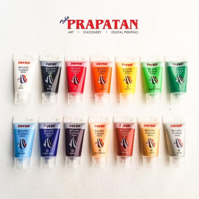 

Titi Joyko Acrylic Paint 30ml / Cat Akrilik - Orange