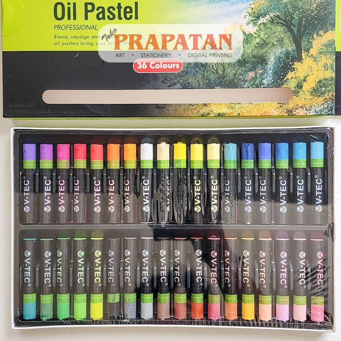 

V-TEC Soft Oil Pastel SOP 712-748 | Pastel Oil Halus - 12C SOP712