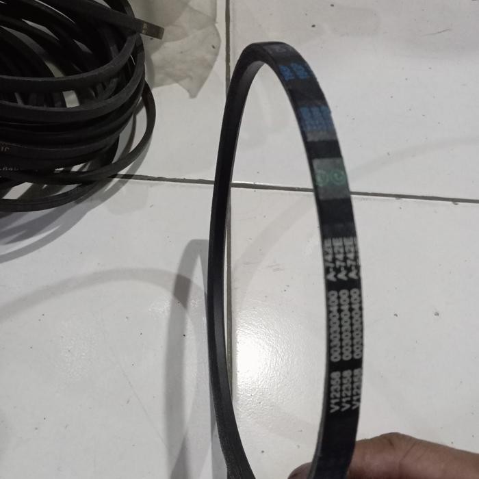 ANS99.. fan belt mesin cuci aqua 2Tabung original A-742E TERBAIK...