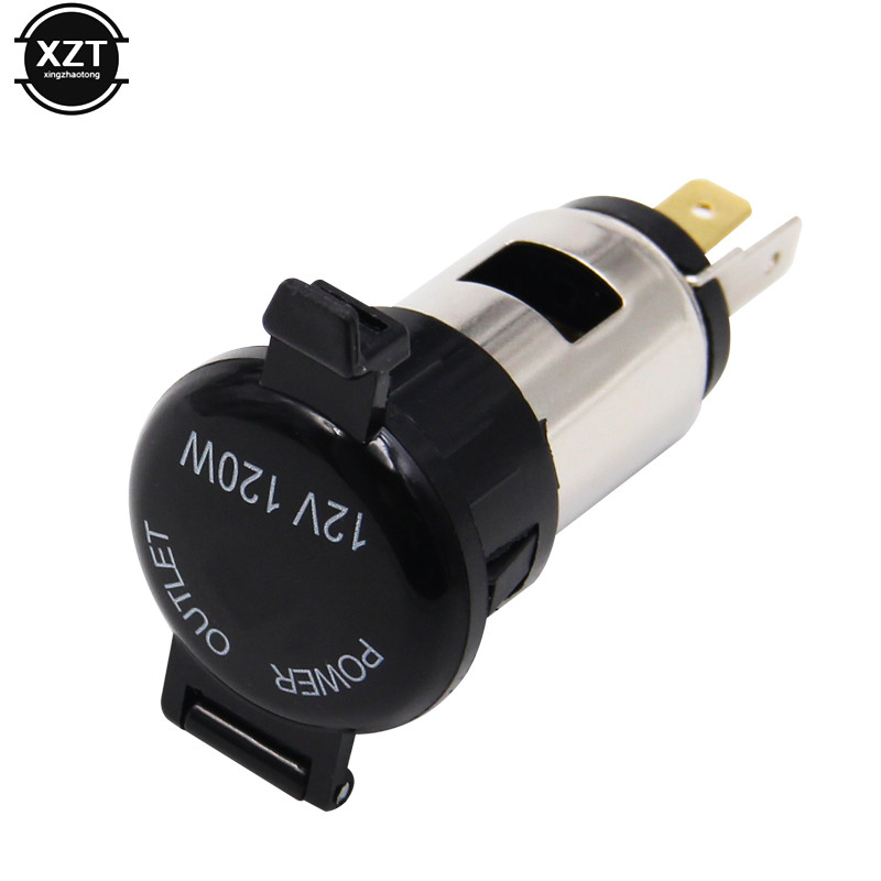 12V Car Cigarette Lighter Socket 120W Cigarette Lighter Power Plug Cigar Lighter Socket Replacement 