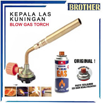 BRO - Gas Torch Manual / Las Torch / Gas Portable Tokai Baru ( Bukan Refill )