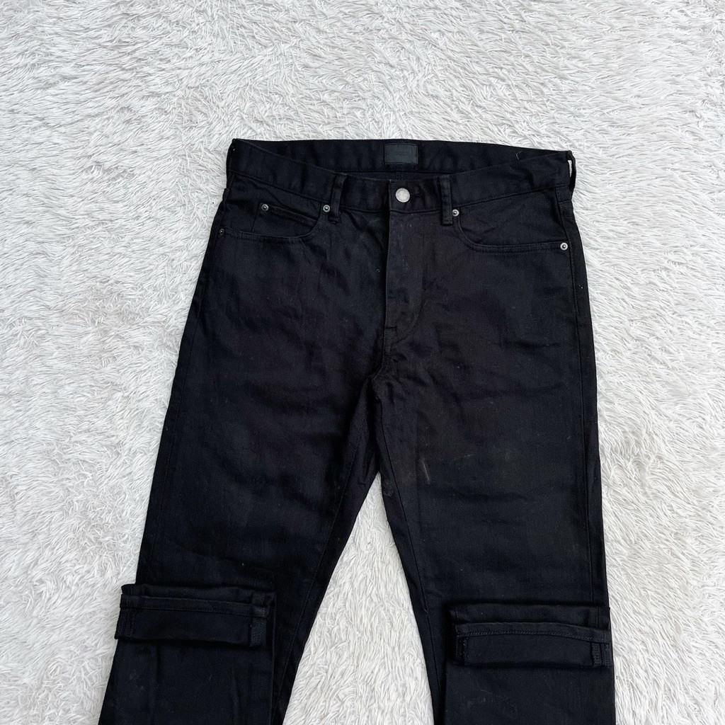 ZOZO DENIM JEANS RAW REGULAR STRAIGHT FIT