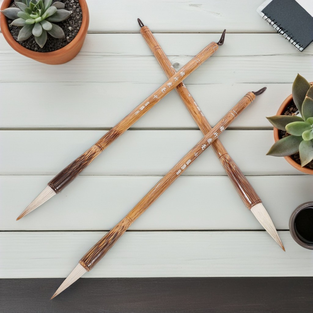 

3 Pcs Beginner's Brush Chinese Calligraphy Drawing Pen Traditional Japanese Kanji Watercolor