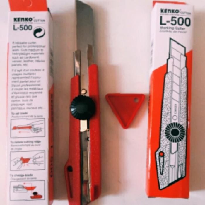 

Cutter L 500 / Pisau cutter L 500 Kenko / L 500 Kenko ATK