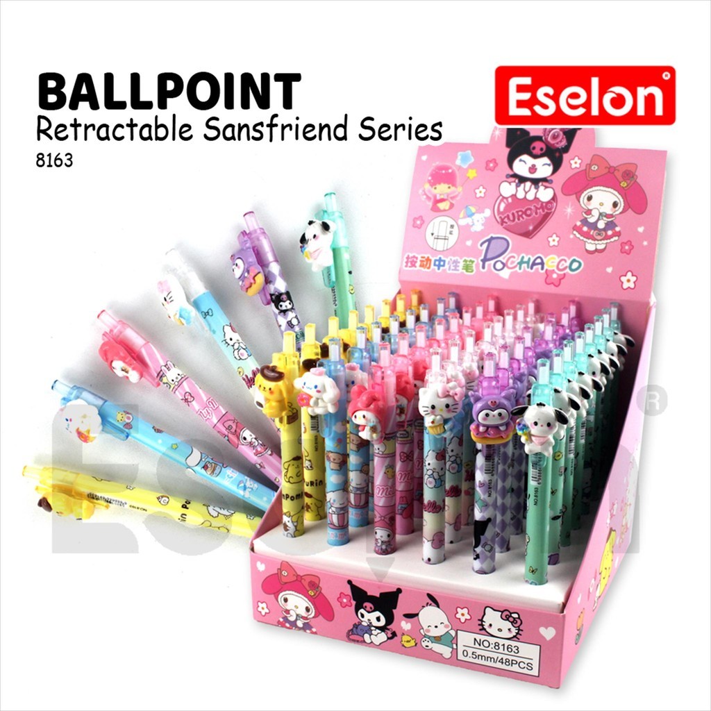 

❤️️1 buah Pulpen Gel Cetek Fancy / Pulpen Cetek Karakter❤️️