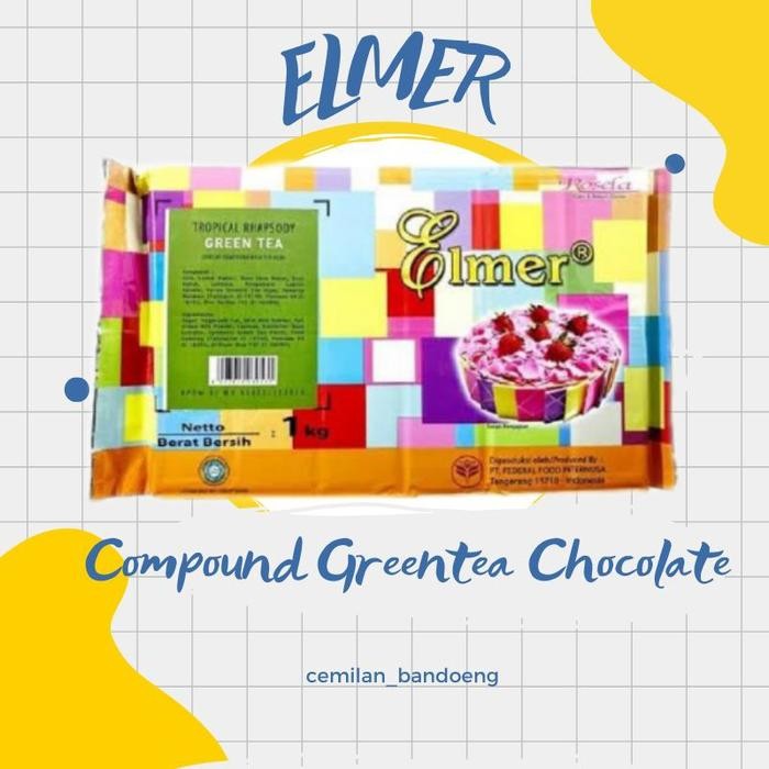 

Promo ELMER GREENTEA COMPOUND CHOCOLATE KEMASAN 1 KG
