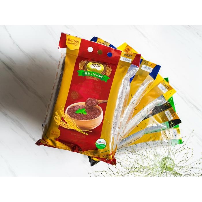 

Promo MD Beras Hitam + Putih Organik 2kg / MD Organic Black + White Rice 2kg