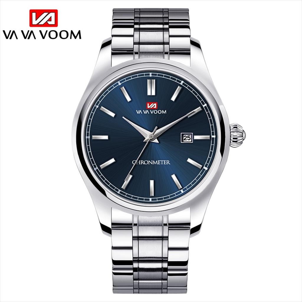 Jam Tangan Pria VAVA VOOM 2093 Stainless Steel/Leather Original (TAJIMA.ID)