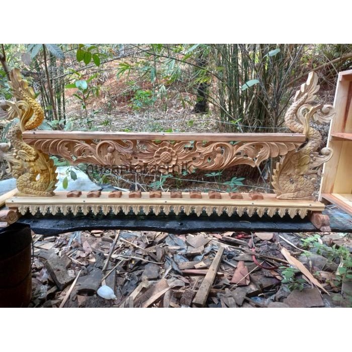 jagrak pusaka naga kembar full ukir alus