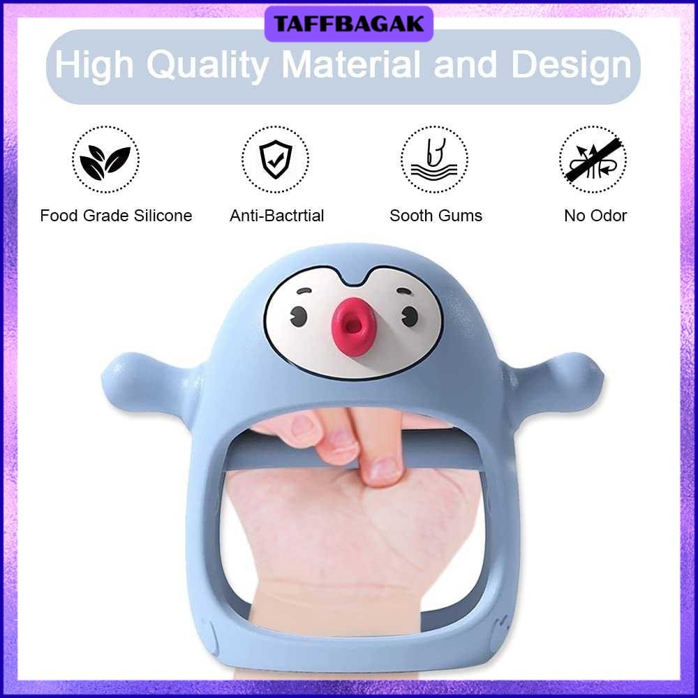 Baby Teether Toys Silicone Chewable Hand Breast Feeding - Sm01