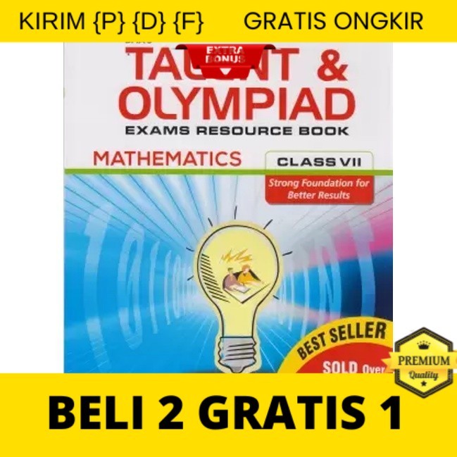 

{P} {D} {F} BMA’s Talent & Olympiad Mathematics Class VII-VIII-IX / Hitam Putih